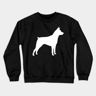 Miniature Pinscher Silhouette(s) Crewneck Sweatshirt